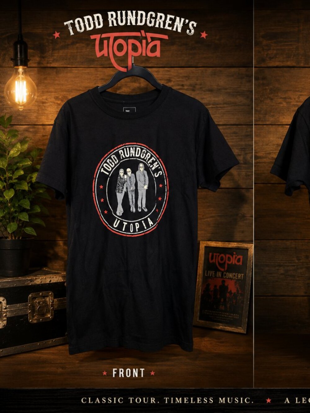 Todd Rundgren's Utopia Men's size S